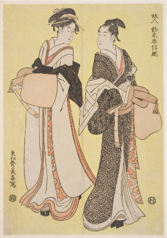 The Lovers Shirai Gonpachi and Komurasaki of the Miuraya