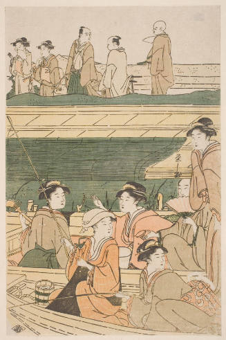 Boating Parties On The Sumida River