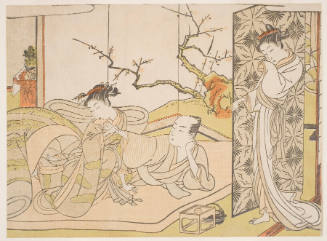 Scenes in a Brothel in the Yoshiwara