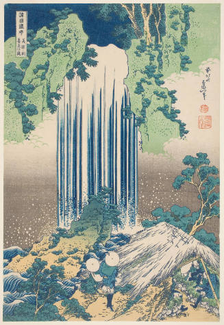 Yōrō Waterfall in Mino Province (Mino no Yōrō no taki)