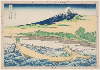 Simplified Picture of Tago Bay near Ejiri on the Tōkaidō (Tōkaidō Ejiri Tago no ura ryaku zu)