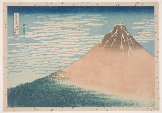 South Wind, Clear Sky (Gaifū kaisei), also known as Red Fuji