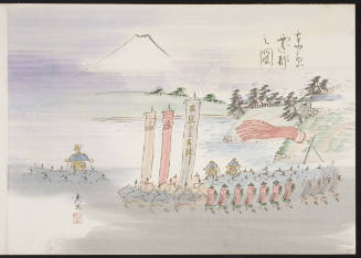 Original Comic (Manga) Paintings of Images from the History of the Sixty Year Period since the Opening of Japan (Nikuhitsu Manga Kaikoku Rokujunenshi zue), first volume
