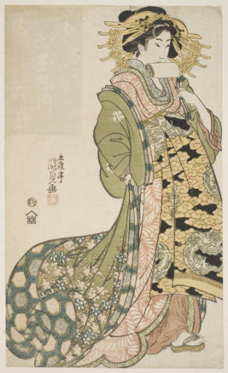The Courtesan Shiratama of the Tamaya (Tamaya uchi Shiratama)