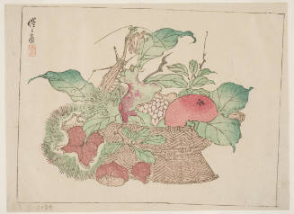 Pomegranates, Chestnuts And A Mantis