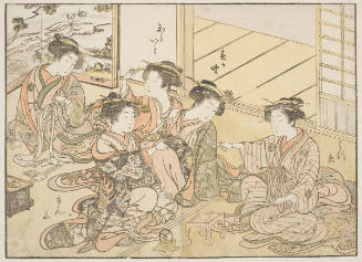 Five Young Women Of Gaku Ise-Yaa