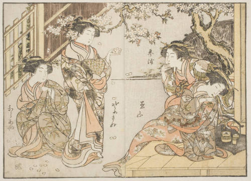 Four Young Women Of Asahimaru-Ya