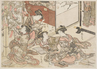 Four Young Women Of Shin Kana-Ya