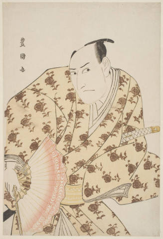 The Actor Sawamura Sōjūrō III as Yuranosuke in Act 7 of Kanadehon Chūshingura