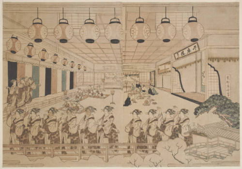 A Dinner Party in a Tea-House