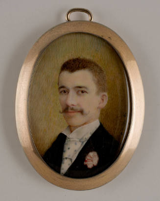 Portrait of a Young Man with a Mustache