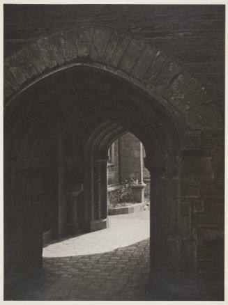 Study of a stone archway