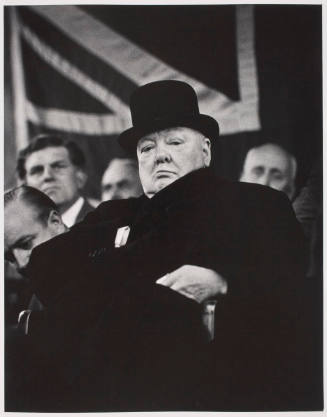 Winston Churchill at Biggleswade