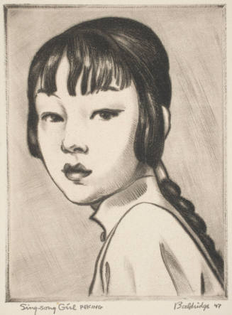 Sing-Song Girl, Peking, 1947
