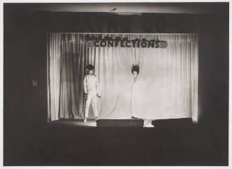 Untitled (theater sketch, titled "Confections")