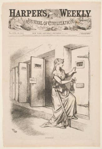 Justice, from "Harper's Weekly"