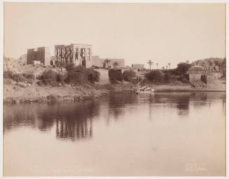 Philae, from the East Bank of the Nile