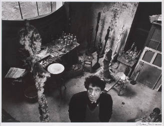 Alberto Giacometti in His Studio (Alberto Giacometti dans son atelier)