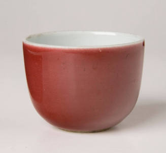 Small Cup with Copper-Red Glaze