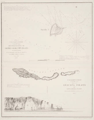 View of the Eastern Extremity of Anacapa Island from the Southward