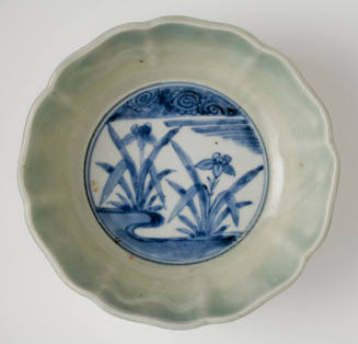 Dish with Design of Iris by Water