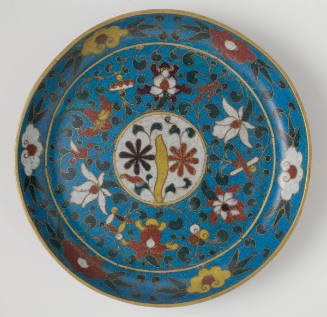Dish with Floral Motif