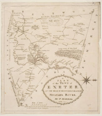 A Plan of the Town of Exeter, at the Head of the Southerly Branch of Piscataqua River