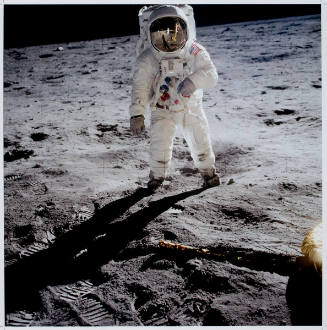 Edwin "Buzz" Aldrin on the Moon, Apollo 11