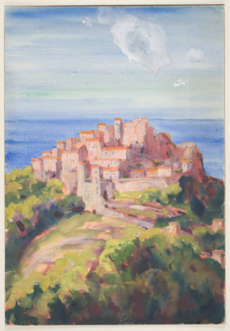 View of Eze, Southern France