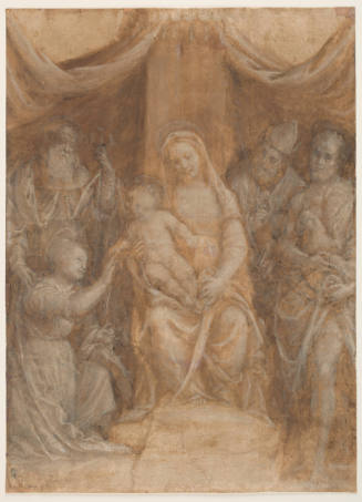 The Madonna and Child with Saints and the Mystic Marriage of Saint Catherine