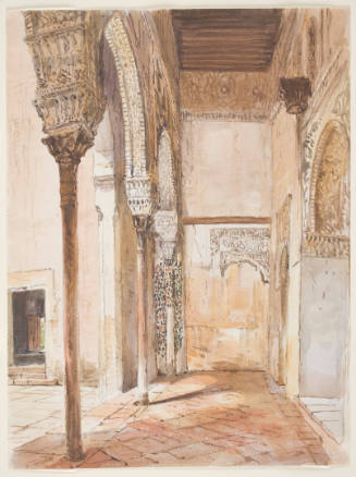 Interior of the Alhambra, August 11th and 12th, 1884