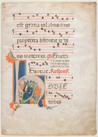 Double Leaf from an Antiphonal