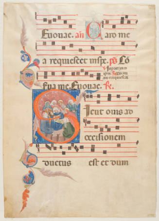 Leaf from an Antiphonal