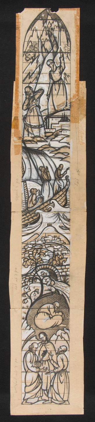 Prep. Sketch For L. Panel Of St. Paul Transept