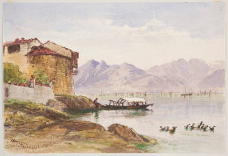 Isola Dei Pescatori, Lake Maggiore, October 20, 1882