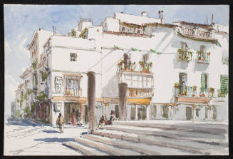 A Street Scene, Seville, 1884