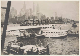 Untitled | Dornier DO-X Flying Boat in New York Harbor
