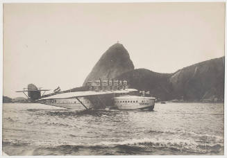 Untitled | Dornier DO-X flying boat taxiing at Rio de Janeiro, Brazil