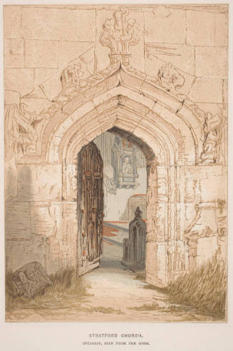 Stratford Church, Interior, Seen from the Door