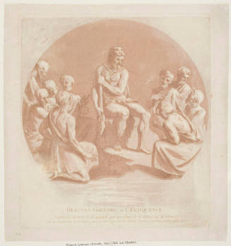 Hercules Gaulois, ou L'Eloquence, after Raphael