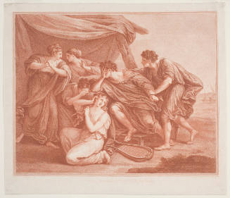 Achilles Mourning the death of Patroclus