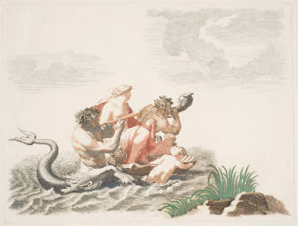 The Sea-Borne Venus, Accompanied by Tritons and Cupids