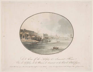 View of Adelphi and Somerset House, le Romain