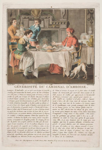 The Generosity of Cardinal d'Amboise (Generosite du Cardinal D'Amboise)
