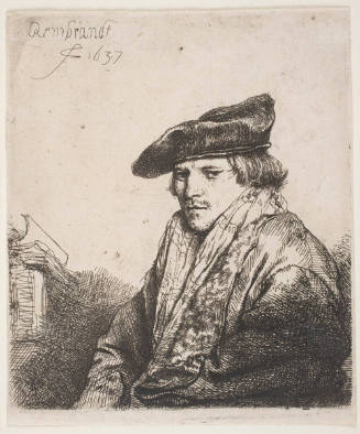 A Young Man In A Velvet Cap