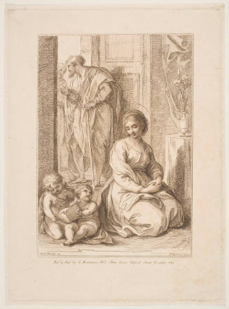 The Holy Family and St. John Holding a Book