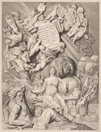 Frontispiece from "The Counts of Holland, Zeeland and Friesia"