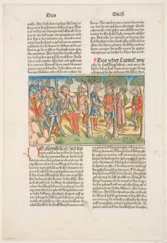 The Execution of Five Kings, from the Koberger Bible