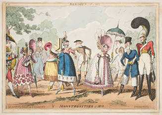 Dandies of 1817 & Monstrosities of 1818.