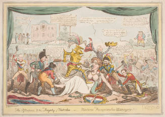 The Afterpeice to the Tragedy of Waterloo - or - Madame Francoise & her Managers!!!